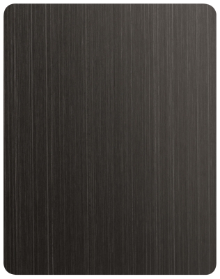 Декоративная нержавеющая сталь Long Line Black Matt PVD