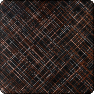 Декоративная нержавеющая сталь Textured Two-tone cross satin
