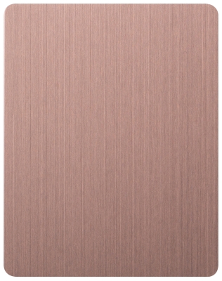 Декоративная нержавеющая сталь Long Line Brown Matt