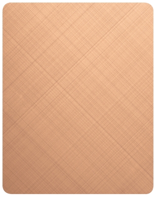 Декоративная нержавеющая сталь Cross Long Line Rose Matt