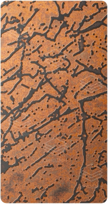 Декоративная нержавеющая сталь Vintage luxury Copper rift