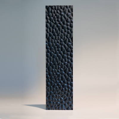 Декоративная нержавеющая сталь 3D Matt Dragon skin Black Middle А
