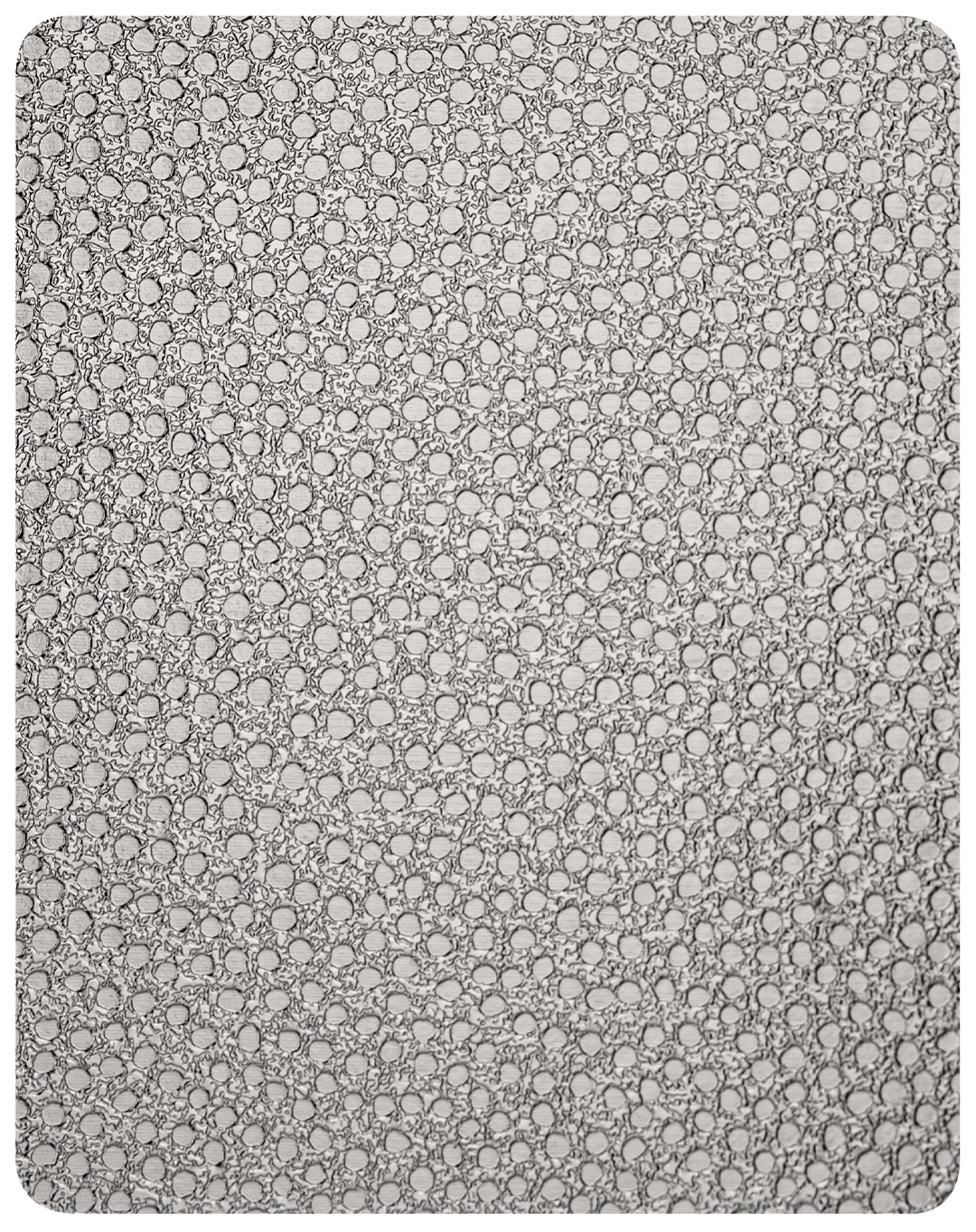 Декоративная нержавеющая сталь Antiscratch Grey Peas Texture