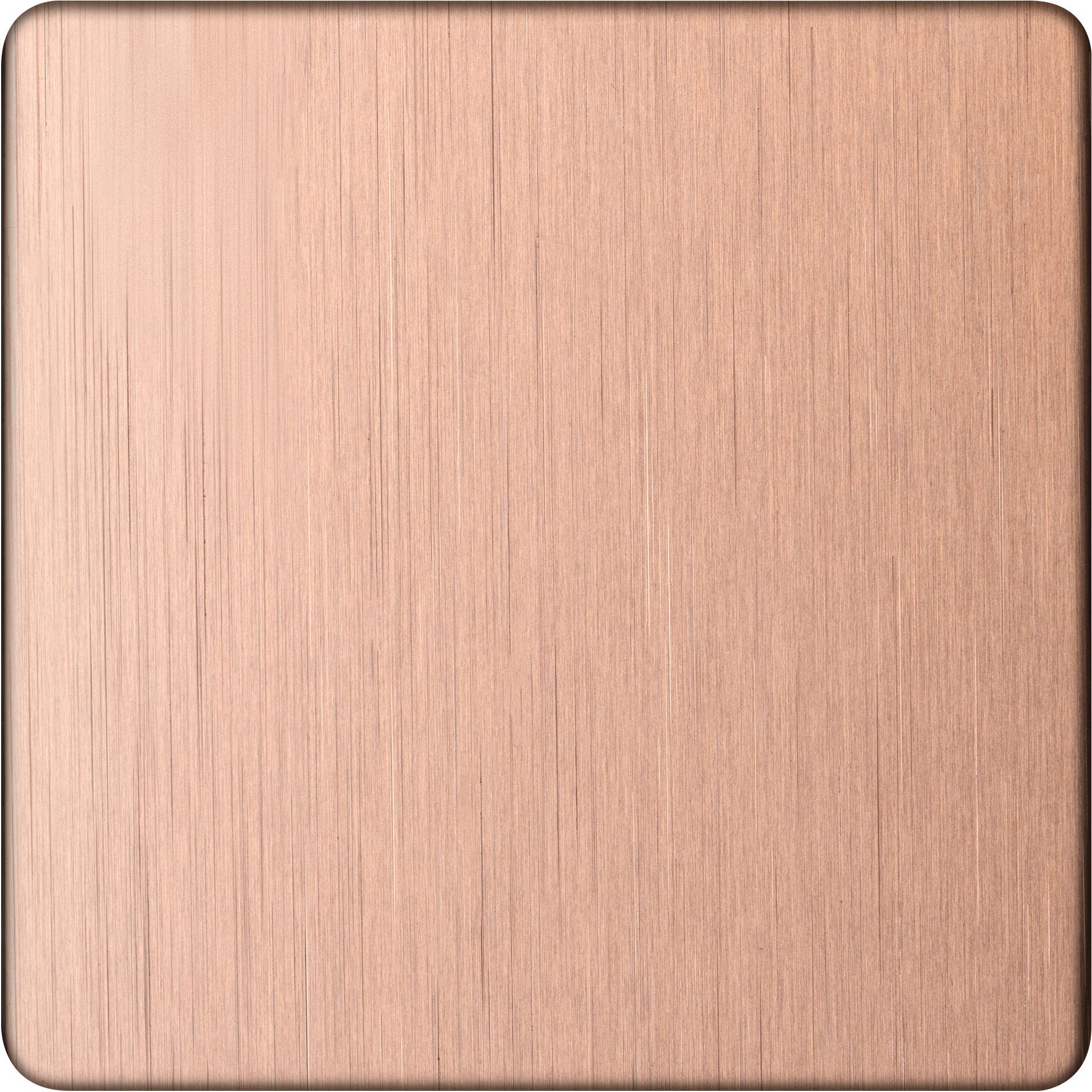 Декоративная нержавеющая сталь Satin Copper Matt