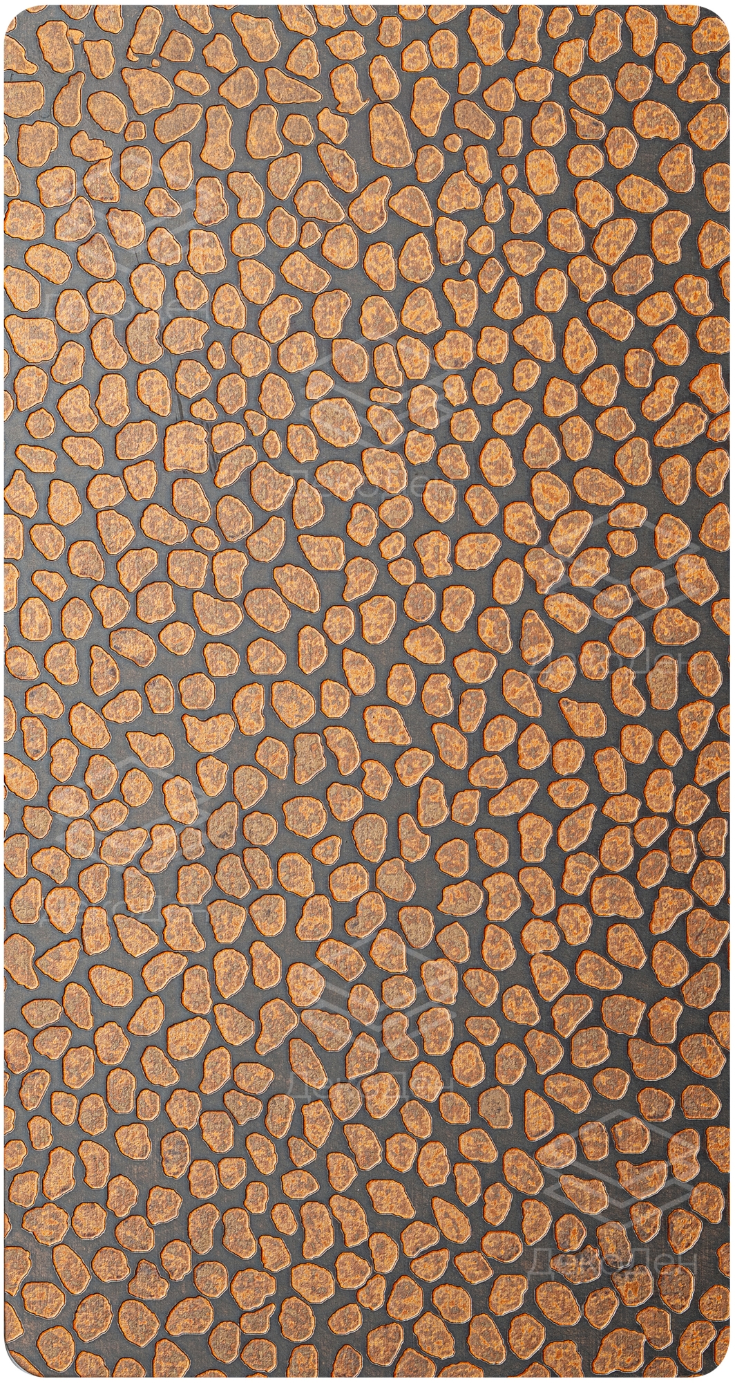Декоративная нержавеющая сталь Vintage luxury Copper grain