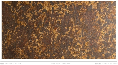 Декоративная нержавеющая сталь Vintage Carapace spotted stone