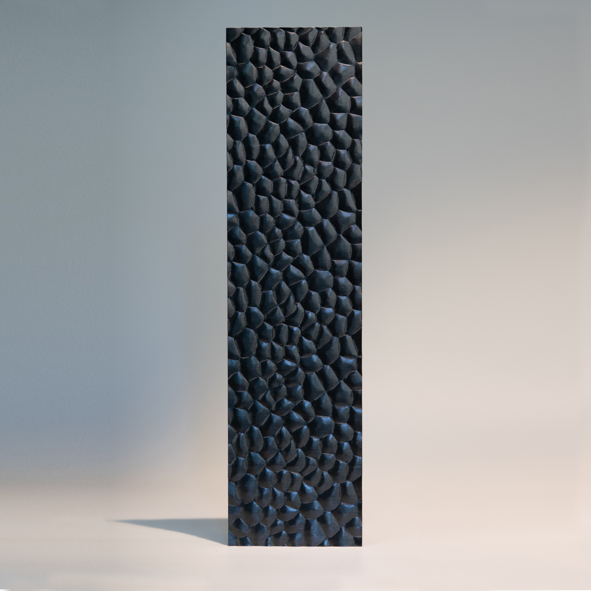 Декоративная нержавеющая сталь 3D Matt Dragon skin Black Middle А