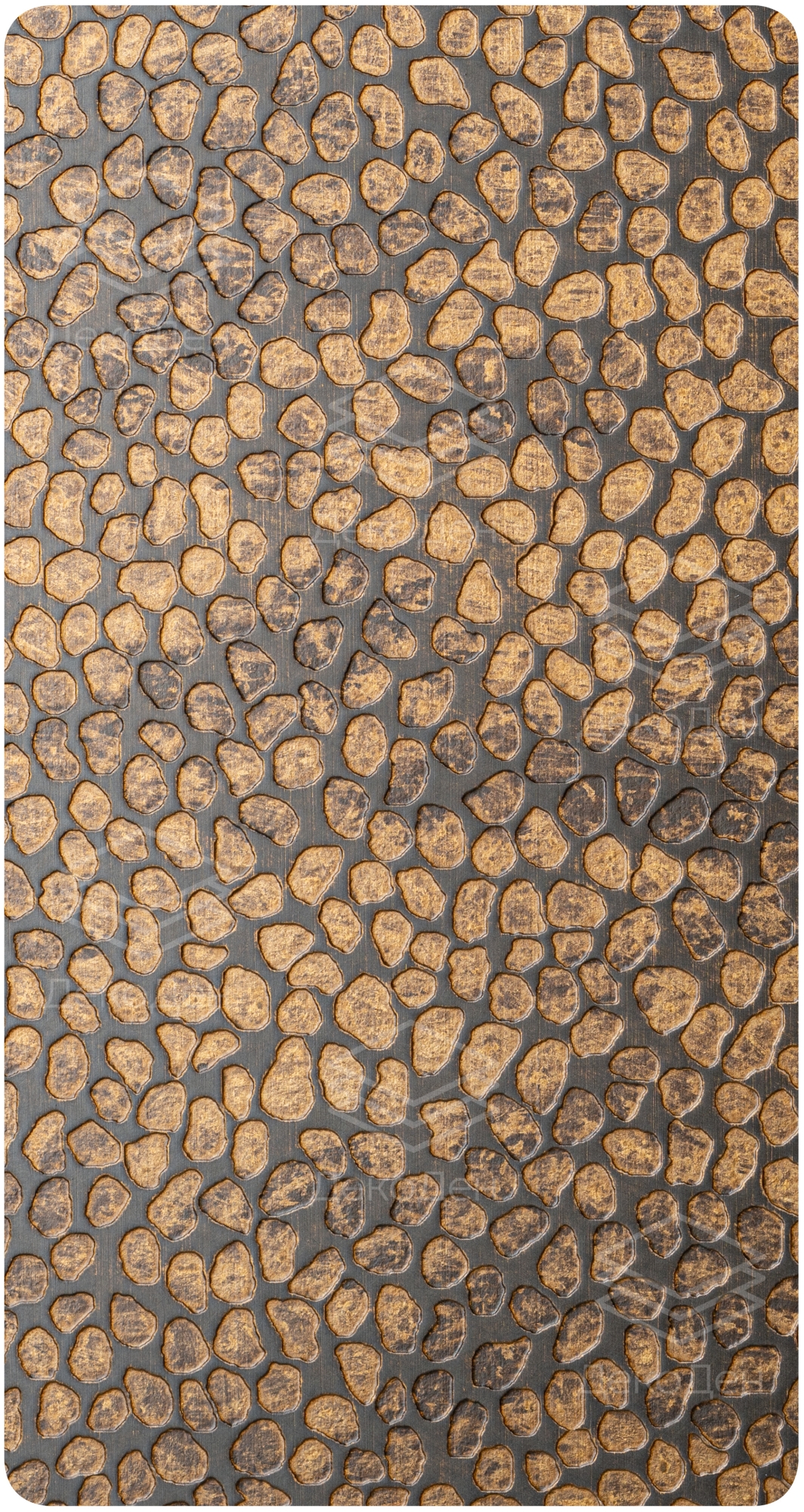 Декоративная нержавеющая сталь Vintage luxury Golden grain