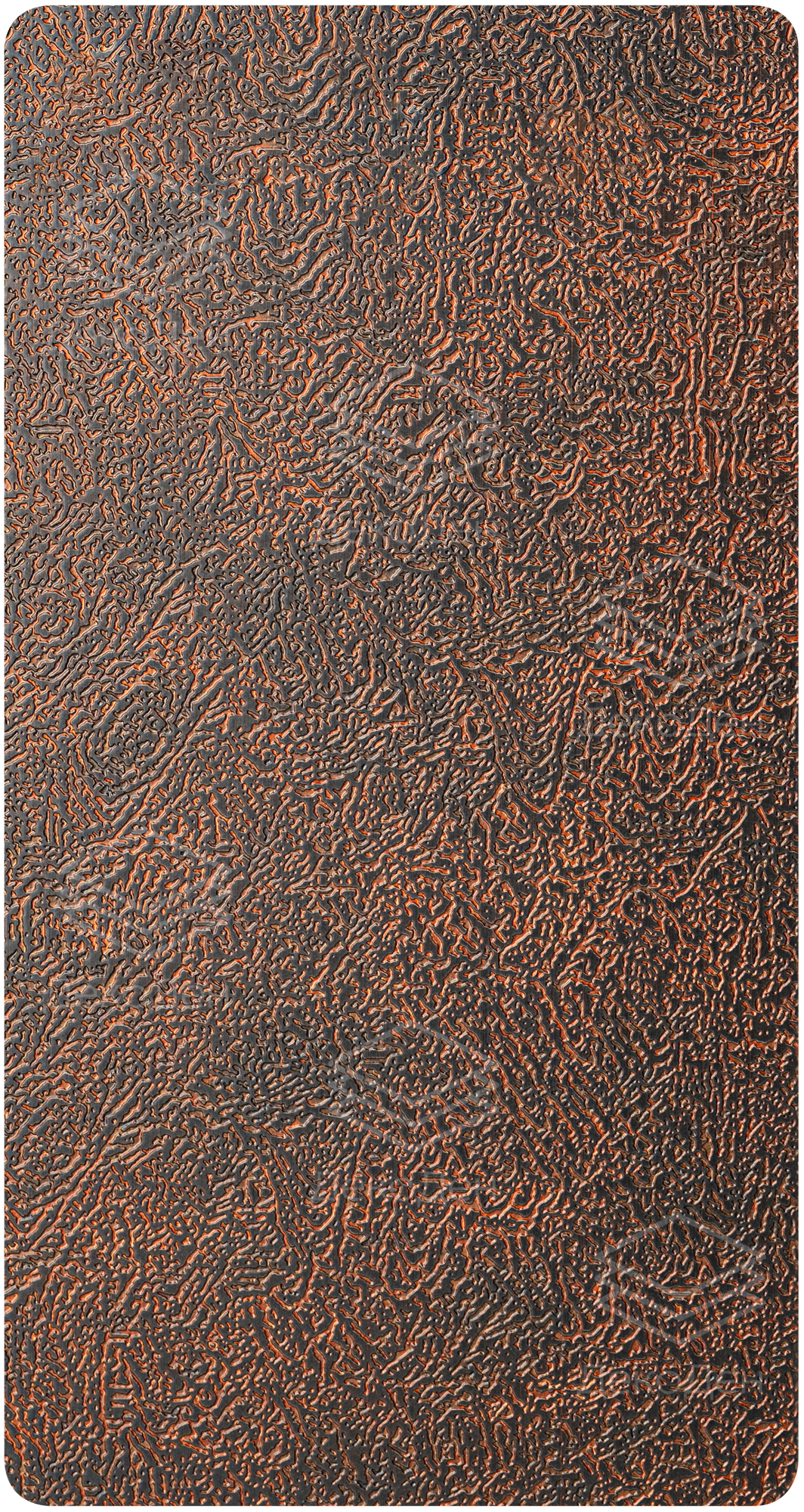 Декоративная нержавеющая сталь Vintage luxury Copper chaotic
