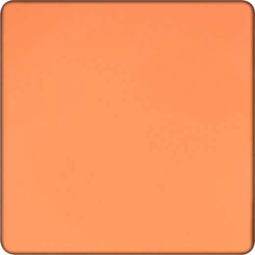 Декоративная нержавеющая сталь Nano Matt Orange red