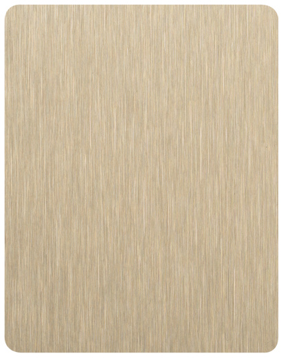 Декоративная нержавеющая сталь Satin Champagne Gold Matt