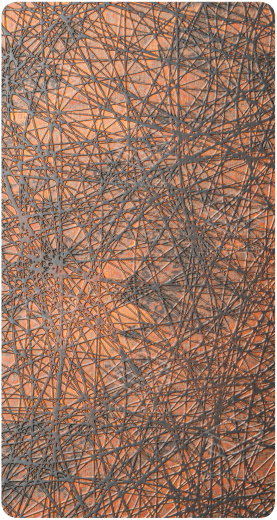 Декоративная нержавеющая сталь Vintage luxury Copper gossamer