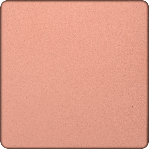 Декоративная нержавеющая сталь Sandblasted Brass Rose Matt