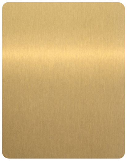 Декоративная нержавеющая сталь Satin Gold Oil PVD