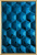 Декоративная нержавеющая сталь 3D Mirror 3D Hexagon Blue