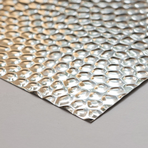 Декоративная нержавеющая сталь 3D Mirror Honeycombs Silver Small А