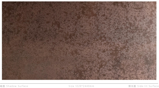 Декоративная нержавеющая сталь Vintage Earth rock mottled embroidery