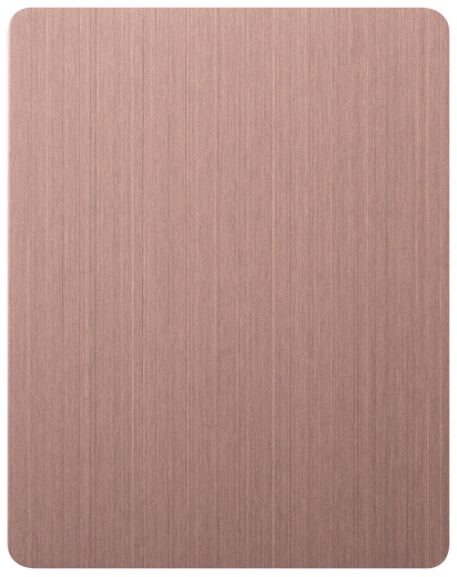 Декоративная нержавеющая сталь Long Line Brown Matt