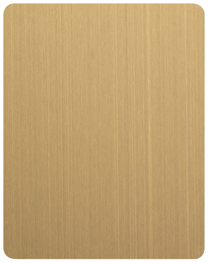 Декоративная нержавеющая сталь Long Line Gold Matt
