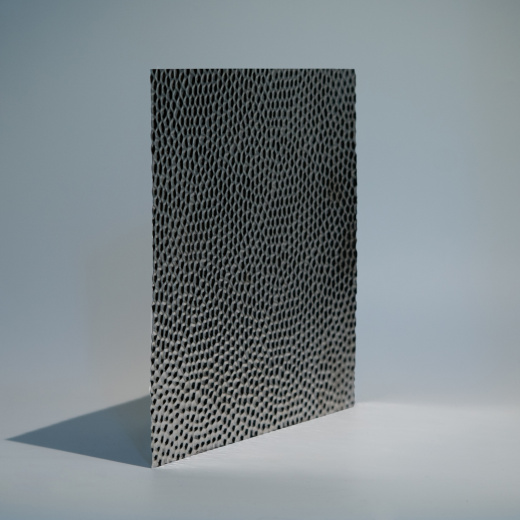 Декоративная нержавеющая сталь 3D Mirror Honeycombs Silver Small