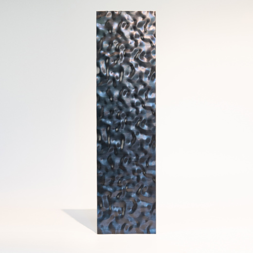 Декоративная нержавеющая сталь 3D Matt Water Ripple Small Black Matt