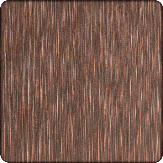 Декоративная нержавеющая сталь Antique Long Line Red Bronze